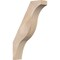 Ekena Millwork 5 1/2"W x 22"D x 34"H Funston Smooth Knee Brace, Douglas Fir BRC06X22X34FST00SDF - alternate 1